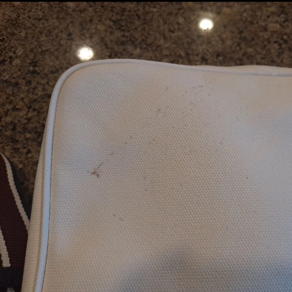 TORY BURCH CANVAS STRIPE CARGO CROSS-BODY - Picture 11 of 14